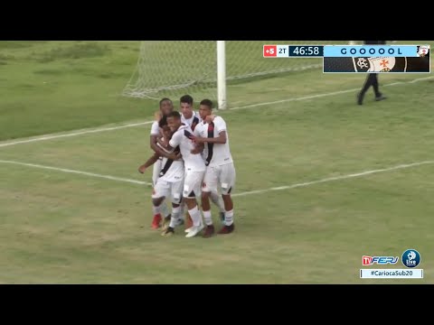 Estadual 2018 Série A - Sub 20 - America 2 x 3 Vasco da Gama - Taça Rio - 5ª Rodada