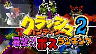 クラッシュ・バンディクー最強！？ボスランキング2