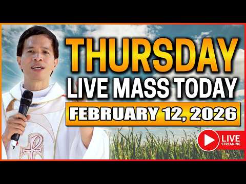FILIPINO LIVE MASS TODAY ONLINE II FEBRUARY 12, 2026 II FR. FIDEL ROURA