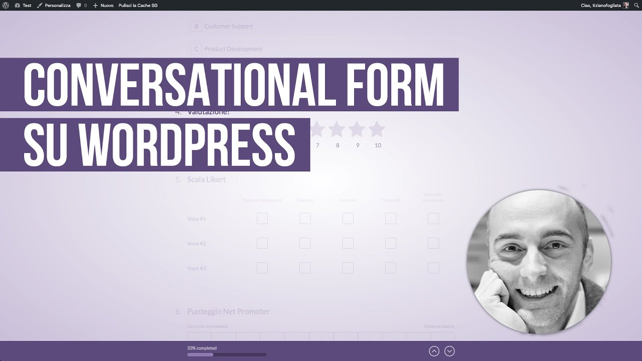 Conversational Forms su WordPress con WPForms
