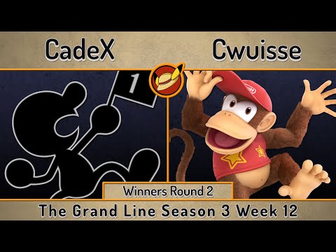 GL S3W12 | CadeX (Game & Watch) vs Cwuisse (Diddy Kong) | Winners Round 2 | SSBU Ultimate Tournament
