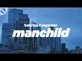 Sabrina Carpenter Manchild Clean Lyrics