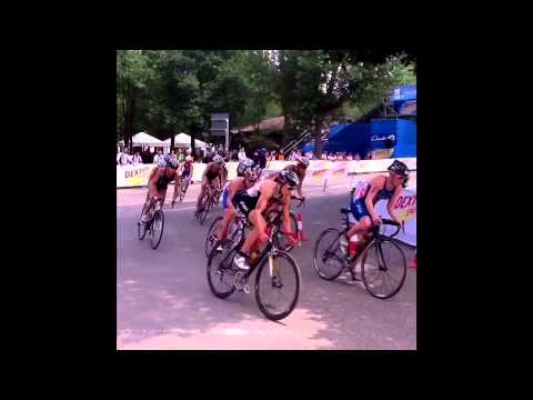 2011 Women's ITU Triathlon In Madrid Spain