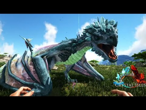 Wyvern CRYSTAL ISLES Ark localización, como tamear y que poderes tiene cada uno en español