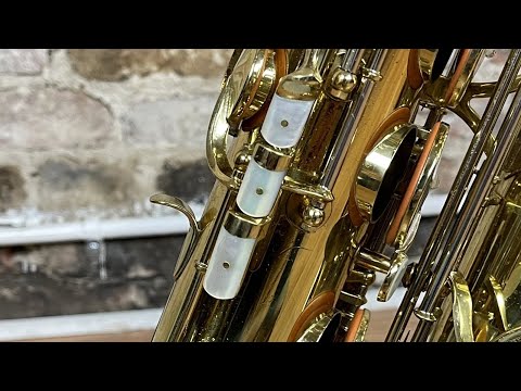 Incredibly Clean Vintage King Super 20 Tenor Sax Full Pearls Fully Overhauled! www.newyorksax.com