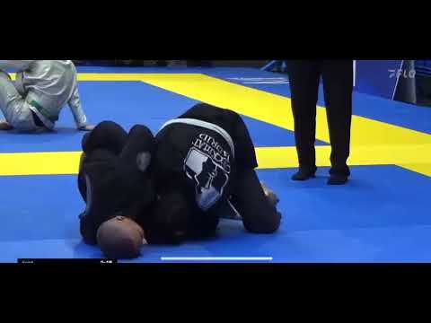 Ibjjf european champion white belt fight 3
