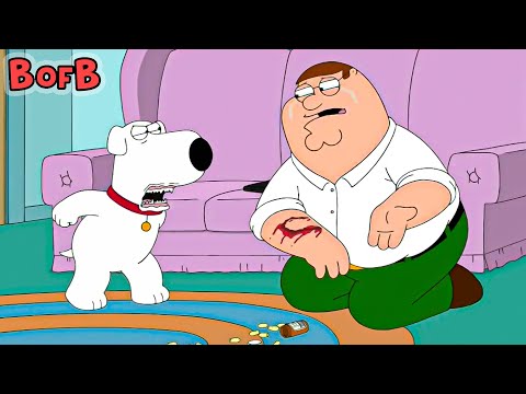 "FAMILY GUY" - BRIAN BIT PETER