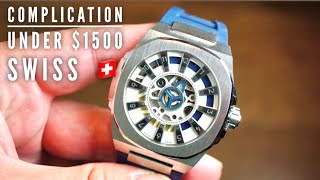 DWISS M3S Swiss Automatic Watch Review - Complicated Dial?