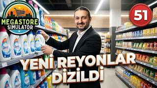 Deterjan ve Temizlik Ürünleri Bitti ! | Megastore Simulator Türkçe #51