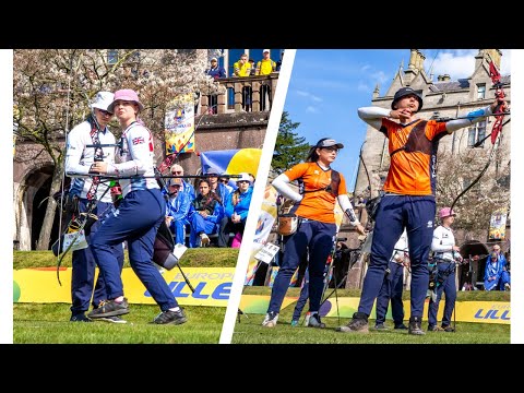 Great Britain v Netherlands – recurve mixed team gold | Lilleshall 2023 European Grand Prix