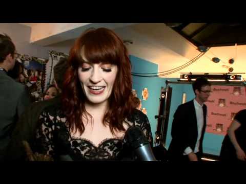 Florence Welch of Florence and the Machine at the NME Awards 2012