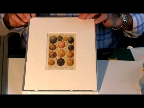 Konservierende Einrahmung: 9 - Der Sandwich