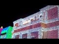 Disney World Dancing Spectacle Of Lights Christmas 2010 Snowing Hollywood Studios