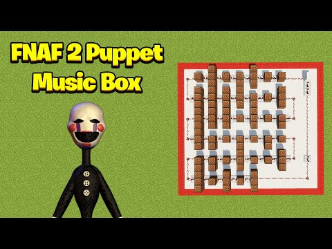 "Puppet Music Box" - FNAF 2 Minecraft Note Blocks Tutorial