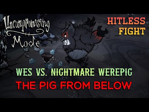 Nightmare Werepig Boss Fight (No Damage, Uncompromising Mode, Wes)