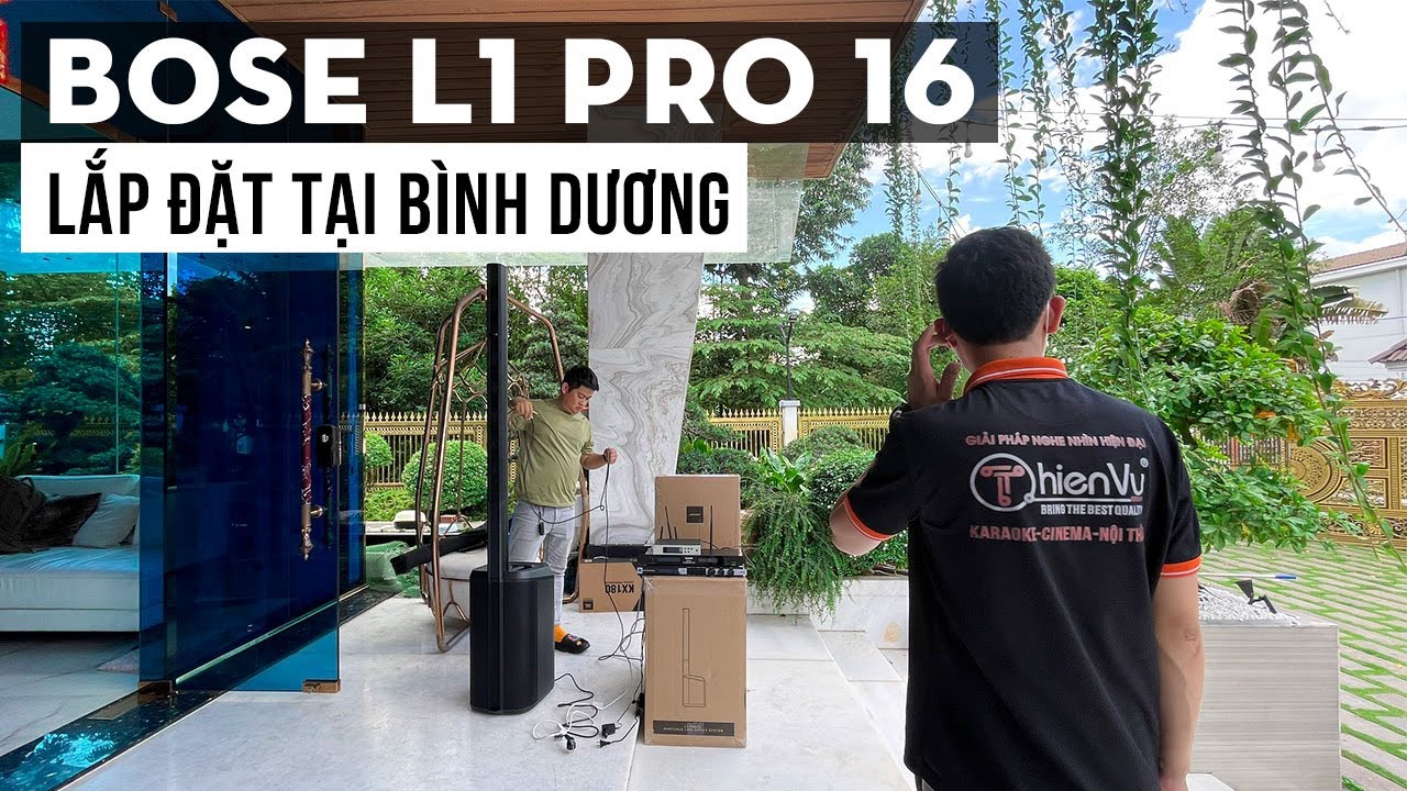 video Dàn Karaoke Bose L1 Pro16 TVA1542024 Chính Hãng 0