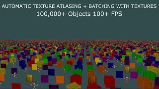 AutomaticTextureAtlasing + BatchingWithTextures in OpenGL