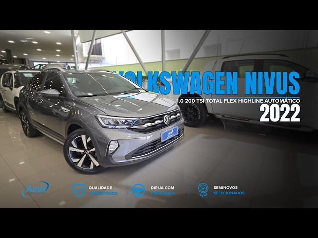 Vídeo VOLKSWAGEN NIVUS 1.0 200 TSI TOTAL FLEX HIGHLINE AUTOMÁTICO