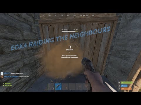 EOKA RAIDING OUR NEIGHBOURS  Rust Duo Survival