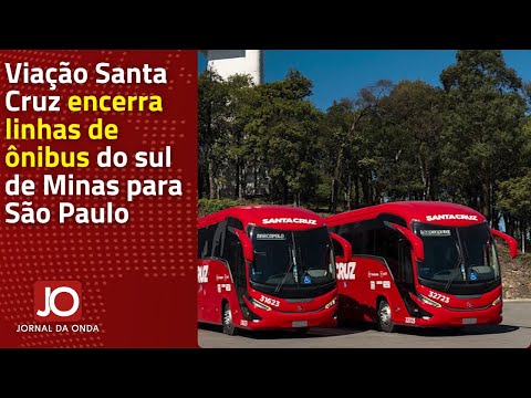 VIAÇÃO SANTA CRUZ ENCERRA LINHAS DE ÔNIBUS DO SUL DE MINAS PARA SÃO PAULO
