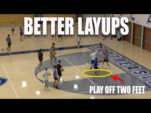 Basketball Drill for Better Layups - Play Off Two Feet