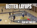 Basketball Drill for Better Layups - Play Off Two Feet