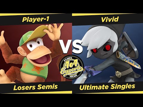 SSBU - 4o4 Smash Night 12 - Player-1 (Diddy Kong) vs Vivid_NGL (Toon Link) - Losers Semi-Final