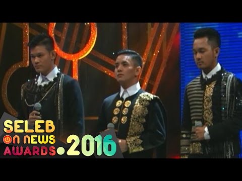 Mahesya, Aidil, Yogie " Merindukanmu " - Seleb On News Awards 2016