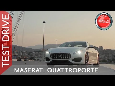 Nuova Maserati Quattroporte Test Drive | Marco Fasoli Prova