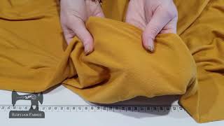 Rubyjam Fabric - Mustard Yellow Solid