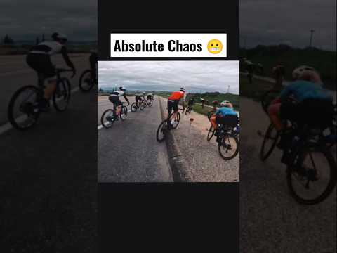 Looks like everyone had a different line 🤯 #cycling #bike #edit