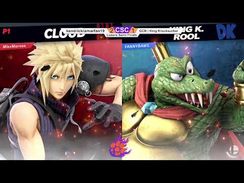 Clocktower Smash 98 - LS - kendricklamarfan19 (Joker, Cloud) vs. King Krocksucker (K. Rool) - SSBU