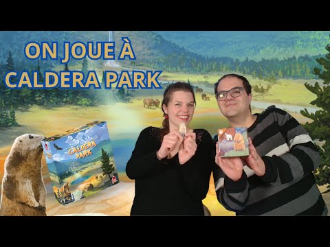 { Règles & partie } ON JOUE À CALDERA PARK | jeu de société