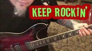 Flotsam &amp; Jetsam - Escape From Within - CVT Guitar Lesson by Mike Gross