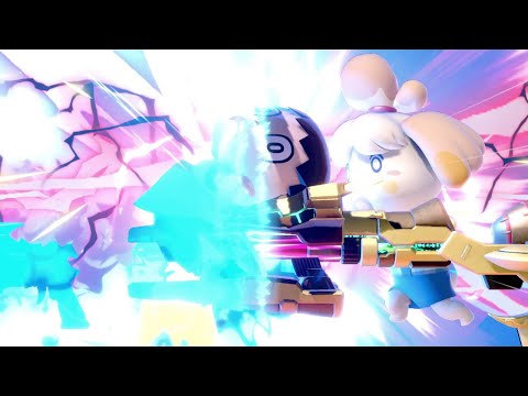 ISABELLE vs VILLAGER vs PIKACHU vs OLIMAR (Lvl 9) Hardest Difficulty! Super Smash Bros. Ultimate