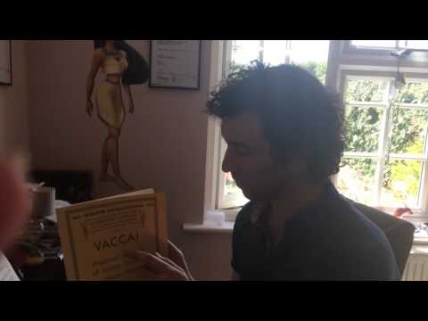 Vaccai interval of fifths