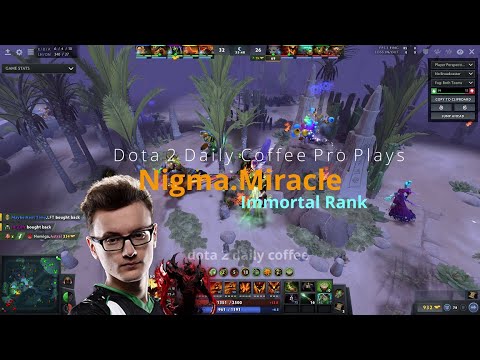 Nigma Miracle [Shadowfiend] 1v5 Tank Build Comeback Dota 2 (2020 March)