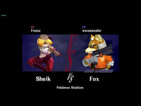 MFT WC - Foonz (Sheik, Falco) vs ExcessValor (Fox) - Top 64 LR2