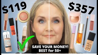 10 AFFORDABLE Makeup Dupes for Mature Skin | AMAZING Finds BETTER than HIGH-END!! Over 50😍