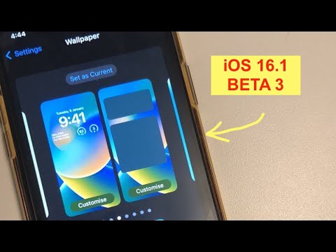 iOS 16.1 beta 3 - Awesome new features!