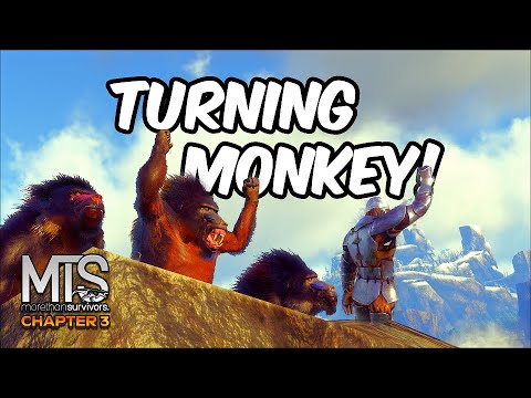 ARK DAY 1 - TURNING MONKEY!? - ARK MTS CHAPTER 3 SEASON 2