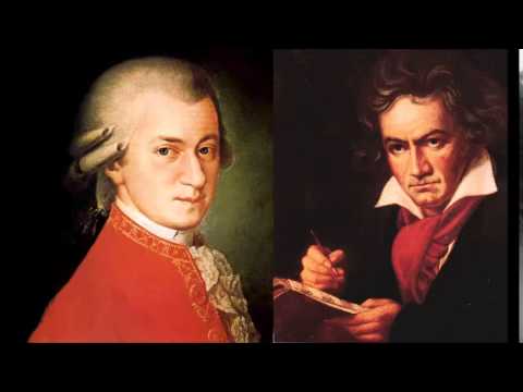 Mozart Versus Beethoven, Classical Synchronization. Serenade in G Major and Sonata no. 20 in G Major