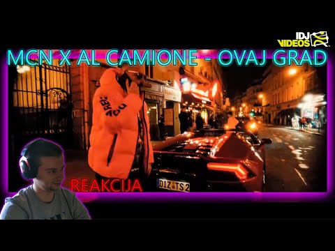 Kakva bolesna stvar - MCN X AL CAMIONE - OVAJ GRAD (Reakcija)