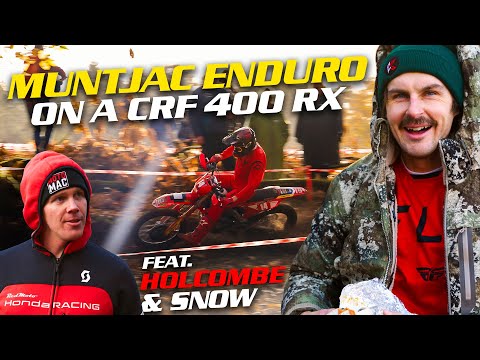 CRF400RX?! MUNTJAC ENDURO 2024 | Feat. Steve Holcombe & Alex Snow