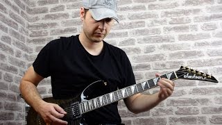 Video thumbnail for Jackson USA Soloist SLATQH Trans Black - made in USA 2004 by Oliver Lukacs