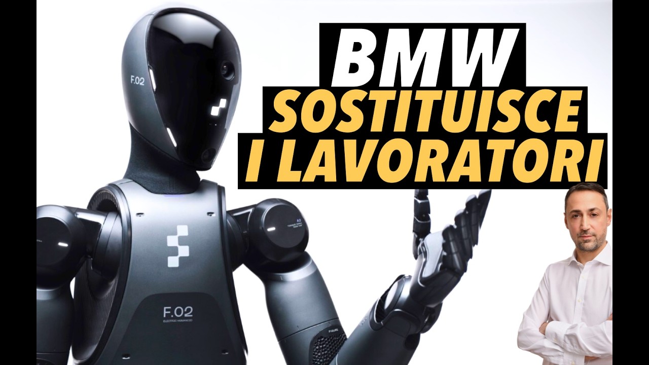 Entrano in Fabbrica BMW i primi robot umanoidi. Mentre Trump impone un odine esecutivo di emergenza.