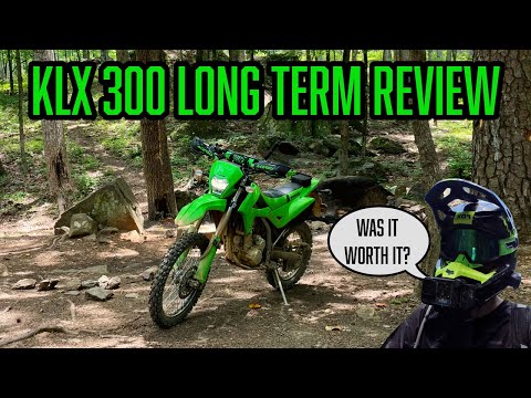 KLX 300 Long Term Review. The Pros and Cons of Kawasaki's Budget Dual Sport after One Year Riding.