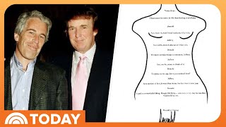 Alleged Trump Drawing for Epstein 'Birthday Book' Released