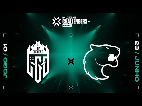 Los Grandes x FURIA (Mapa 1: Icebox) | VALORANT Challengers Brazil: 2ª Etapa