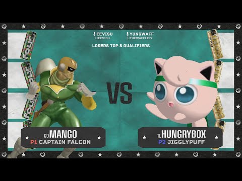FOUR LOKO FIGHT NIGHT Mang0 (C.Falcon) VS Hungrybox(Jigglypuff) Loser top 8 Qualifier